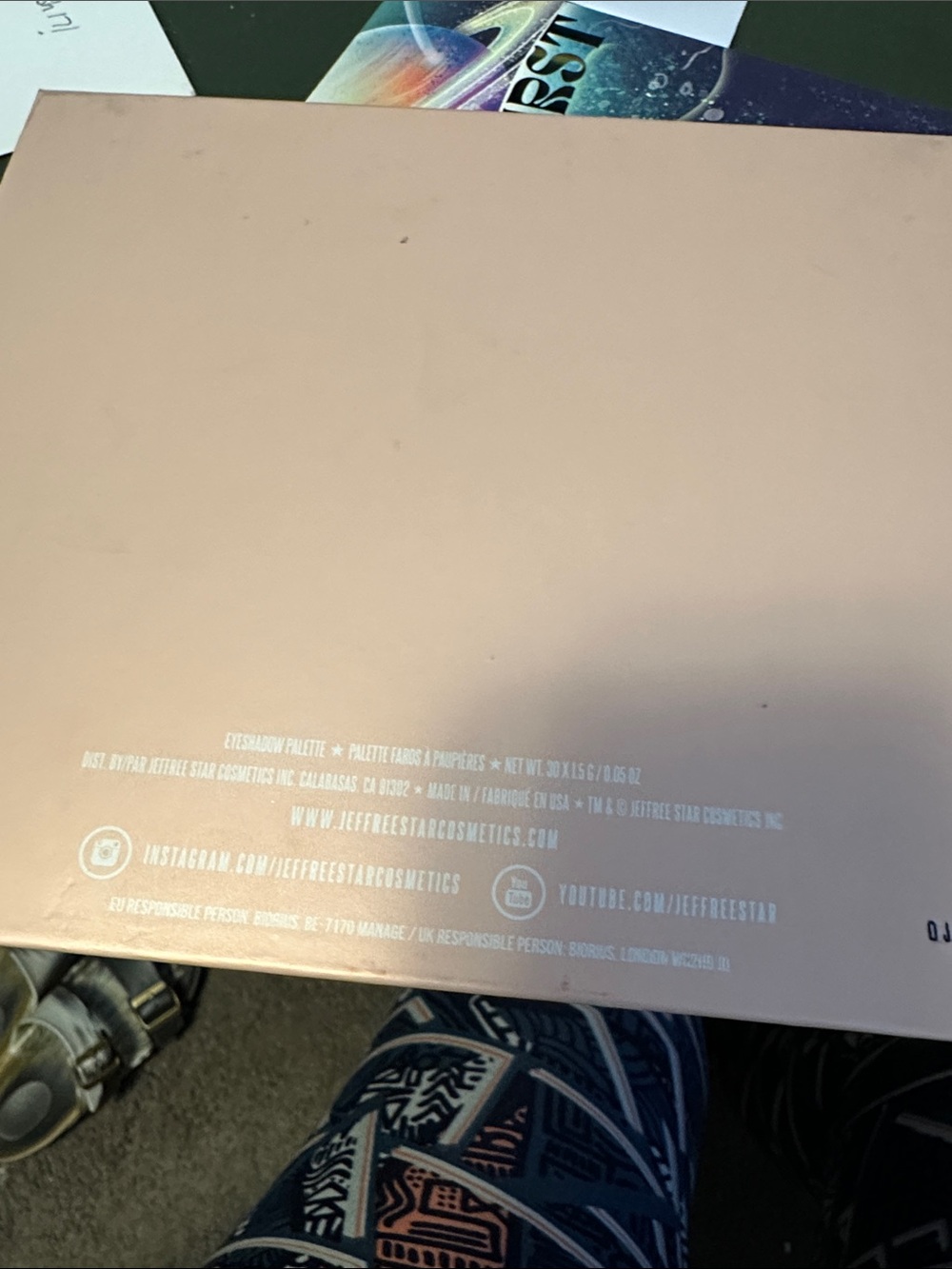 Eyeshadow palette- neutrals Jeffree Star - Picture 3 of 3